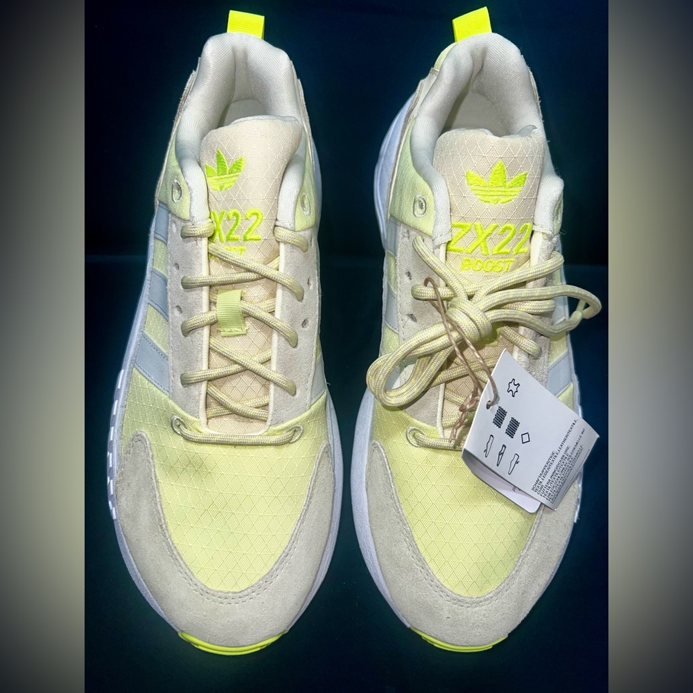 Adidas ZX 22 Boost White/Yellow/Beige